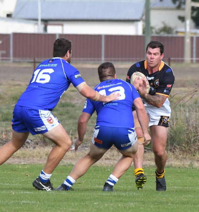 BACK TO WORK: Star front rower and new Tigers coach Josh Starling is keen for Oberon to step up in season 2019.