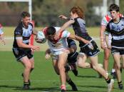 PANTHERS POUNCE: Bathurst Panthers remain the best ranked Group 10 side in the Western Under 18s premiership after beating Mudgee on Saturday. Photo: PETESIB'S PHOTOGRAPHY