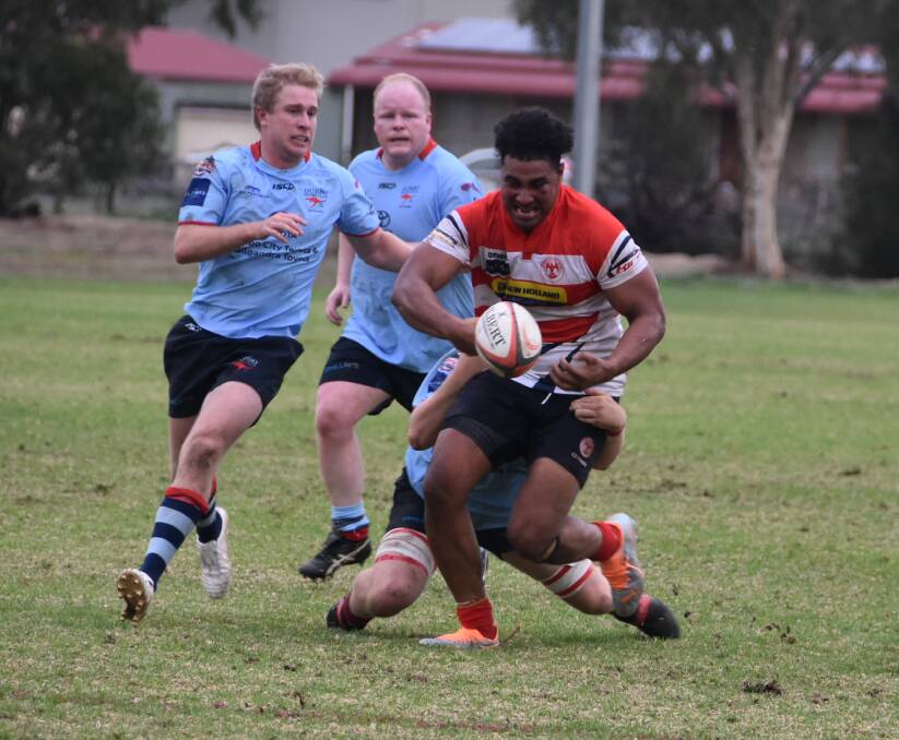 COWRA FORTRESS: Manu Katoa gave the Roos all sorts of headaches earlier this year as the Eagles beat the Dubbo side in Cowra. The Eagles have not lost at home in 2022, but the Roos are aiming to change that. Photo: ANDREW FISHER
