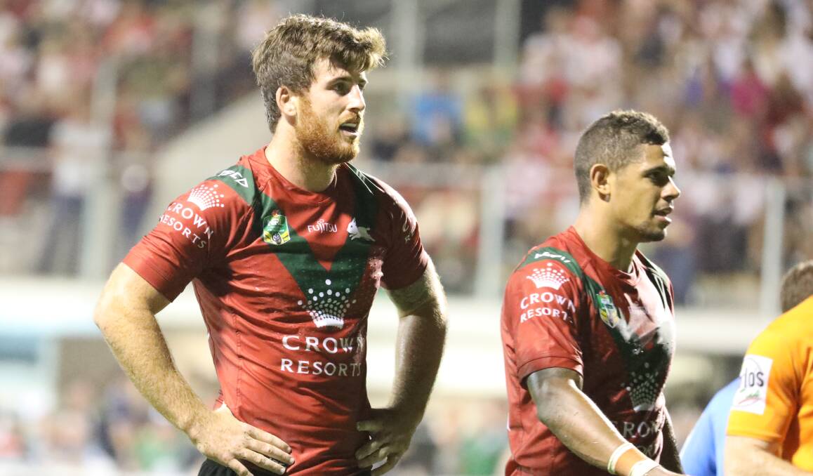 IN THE FRAME: After appearing for Souths in the finals last year, Dean Britt is in line for a spot in Bennett's 17 in 2019. 