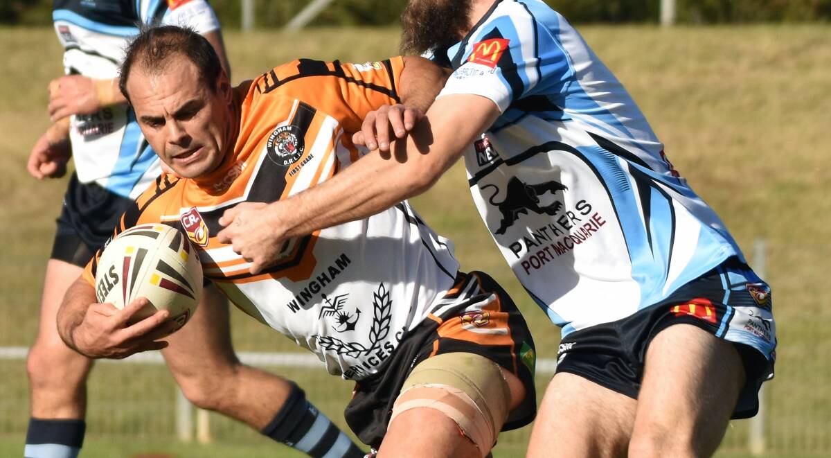 GONE: The Group 3 season won't run in 2020, with Mick Sullivan's Wingham Tigers forced to wait until 2021 to play again. Photo: PORT NEWS