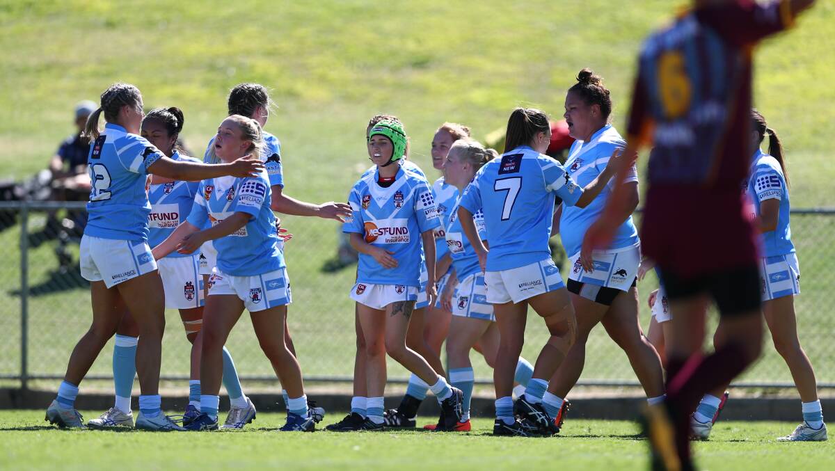 HAPPY DAYS: Group 10 open and under-18 women's sides have made it through to Western Women's Rugby League grand finals. Photo: PHIL BLATCH