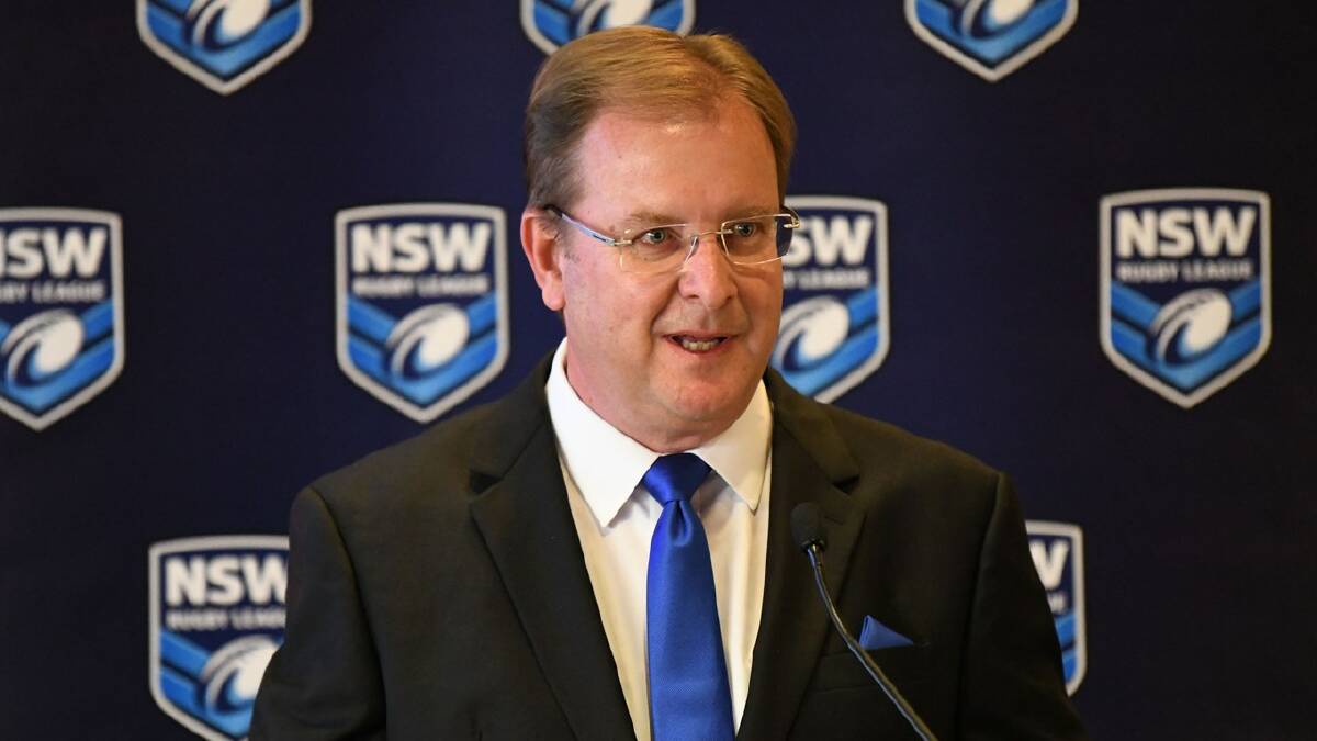 CONFIDENT: NSWRL chief executive Dave Trodden. Photo: NSWRL