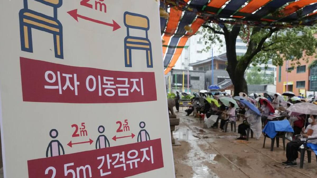 The South Korean government tightened restrictions last week across most of the country.