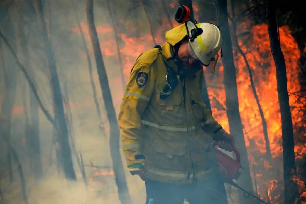Firefighters are battling unprecedented blazes around the country. We should remember their bravery without overstating their ability to fight fires. AAP Image/Jeremy Piper