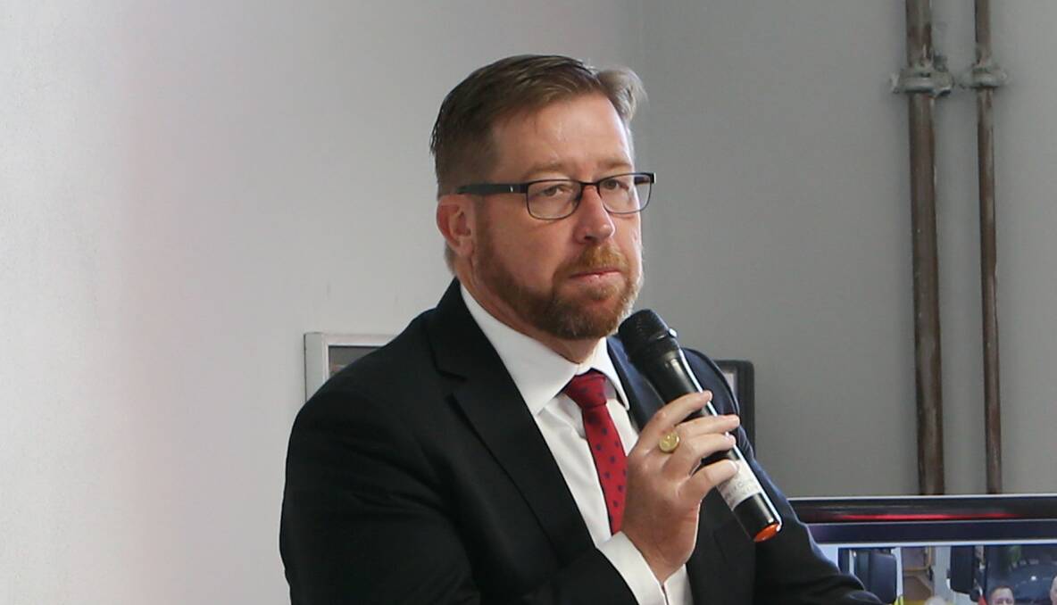 Former NSW Police Minister Troy Grant, whose father Kenneth has been charged over a fatal hit and run