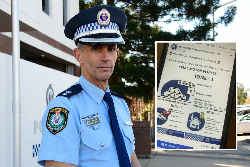 Orana Mid-Western Police District commander, superintendent Danny Sullivan says IMPACT is helping police interact and work with the community. Photo: FILE