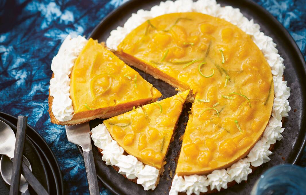 Mango tart. Picture: Supplied