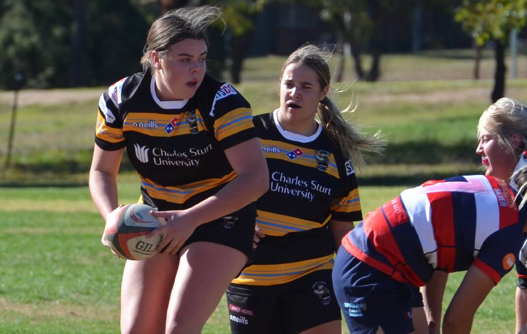 MVP CANDIDATE: CSU Bathurst's Rachel Brown has stormed into early-season player-of-the-year contention in the Westfund Ferguson Cup. Photo: ANYA WHITELAW