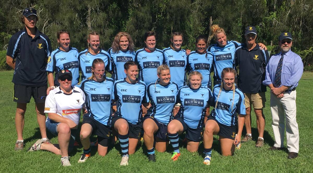 FINALS BOUND: Central West's women's sevens side has won through to the NSW Country Championship semi-finals. Photo: AMANDA FERGUSON