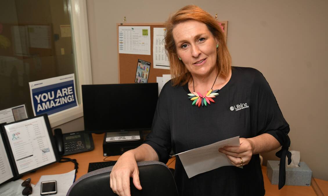 SAVING LIVES: Lifeline Central West CEO Stephanie Robinson has welcomed a new suicide monitoring system giving services greater insight to those at risk.