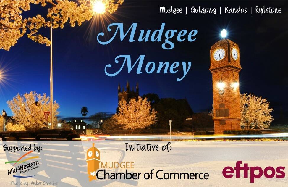 Show me the money: Mudgee Chamber of Commerce’s initiative to boost local business is off to a great start. Photo: Chamber of Commerce website