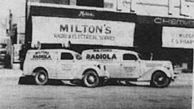 IN THE BEGINNING: Harry Milton, a pioneer in the early days of radio and a founder of Mudgee’s 2MG began the radio receivers repair business in the 1920s.