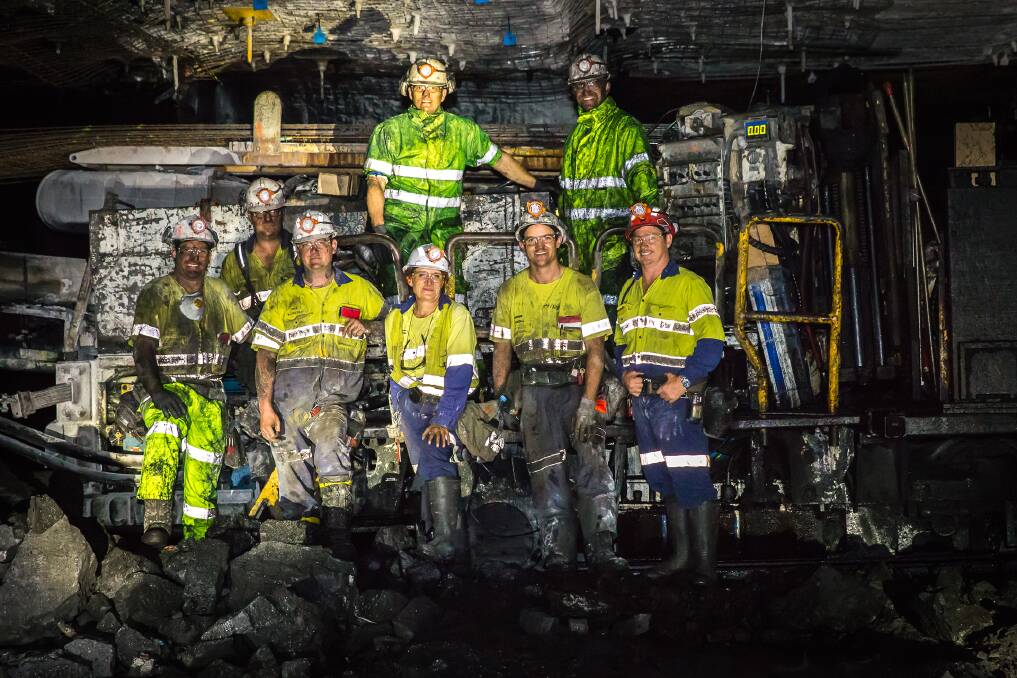 ON THE JOB: Ulan operates a 24-hour, seven-days-a-week mining operation which employs approximately 931 people, including the Ulan West Underground Development Team. Photos: Supplied