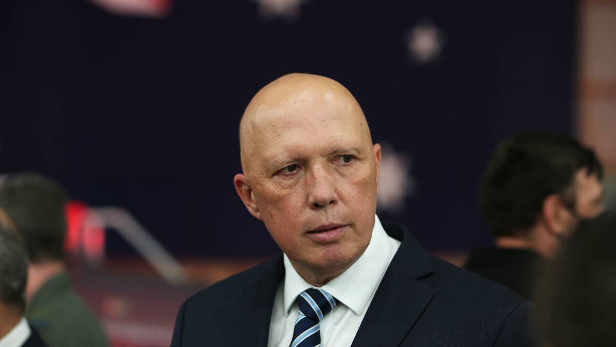 Peter Dutton's performance as Defence Minister has been subpar. Picture: Peter Lorimer