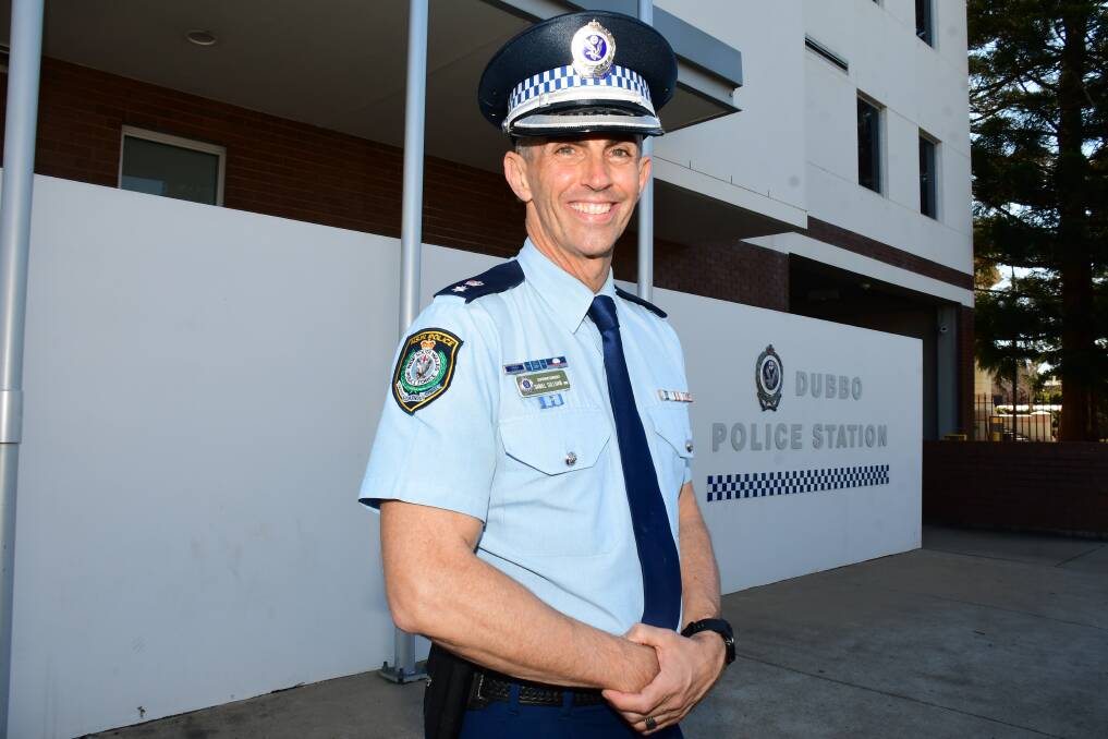 WELCOME: Superintendent Daniel Sullivan has had his first day as commander of the Orana Mid-Western Police District. Photo: BELINDA SOOLE