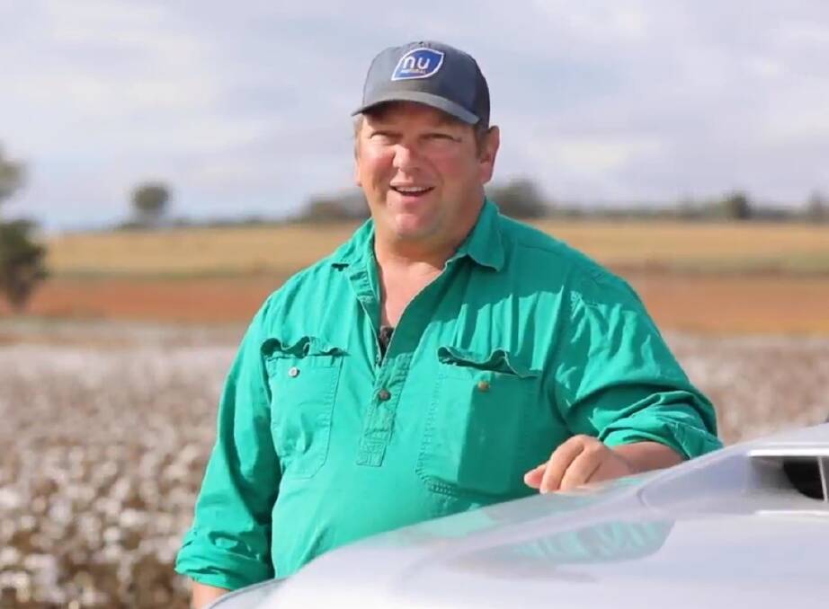 Dunedoo farmer James Frampton said cotton as part of his crop rotation has made him a better farmer. 