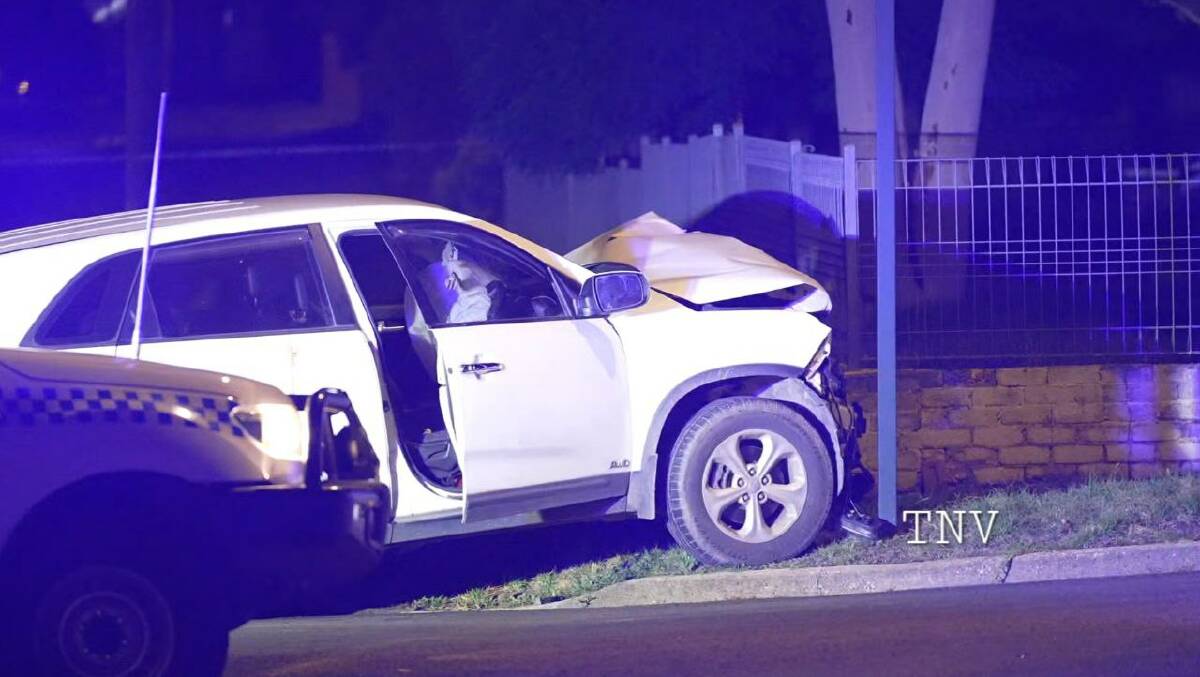 The scene of the fatal Cowra crash. Picture by Troy Pearson/TNV