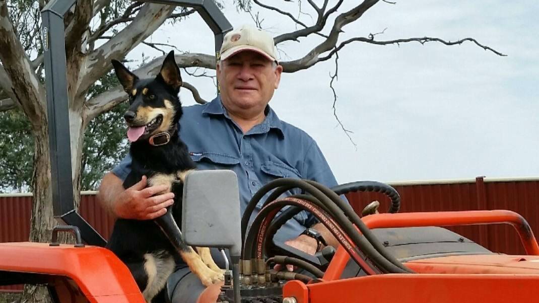 Forbes farmer Viv Coady died at the age of 75 following a hazard reduction fire gone wrong. Picture supplied.