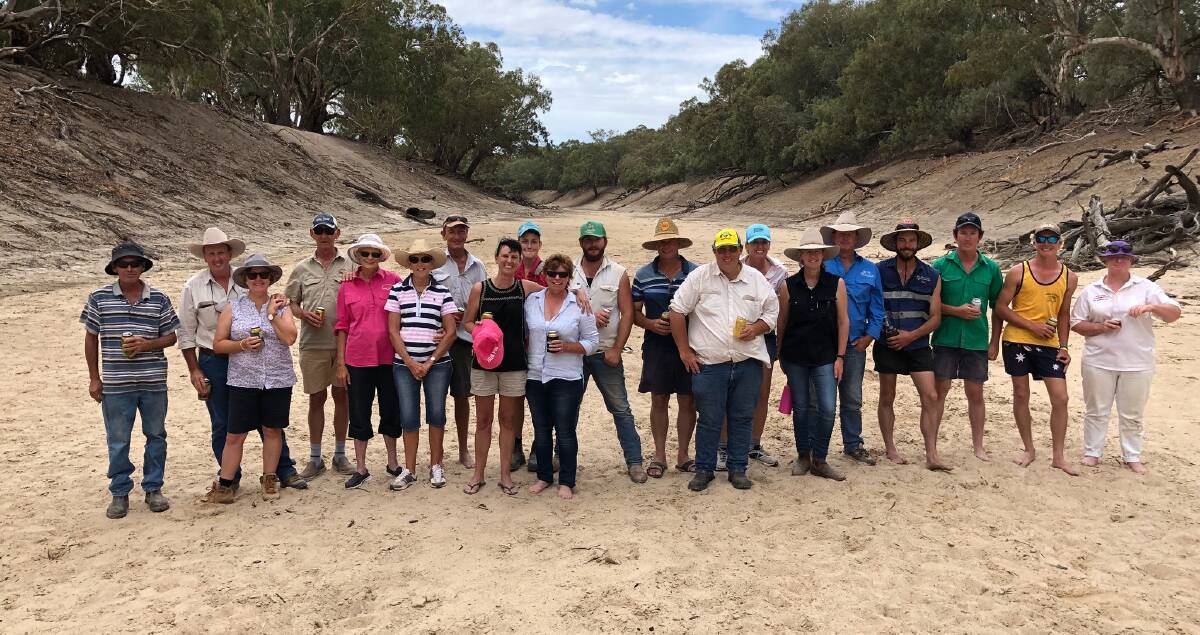 Everyone had a bat and a bowl and a good time when locals gathered for the Tilpa cricket match on the Darling River. 