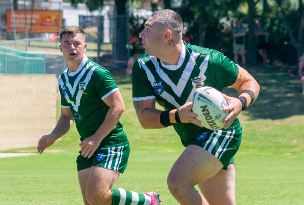 LOCKED IN: Nyngan prop Guy Thompson is set to be one of Western's leaders in the forward pack in 2022. Picture: Canberra Region Rugby League