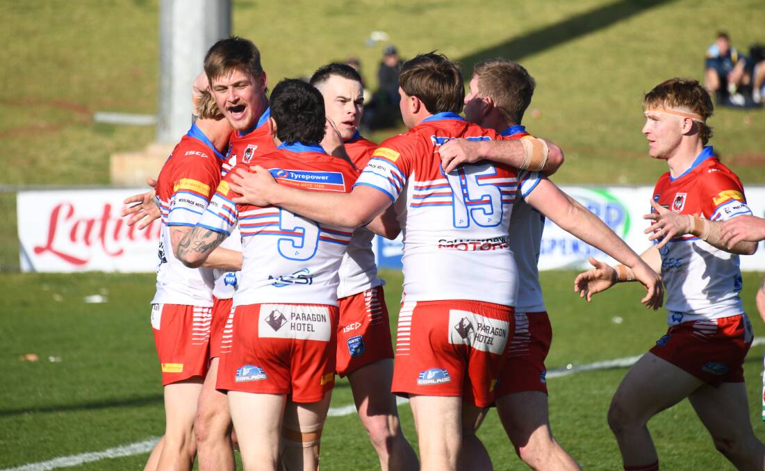 There was plenty of joy for Mudgee on the way to the 2023 grand final. Picture by Amy McIntyre