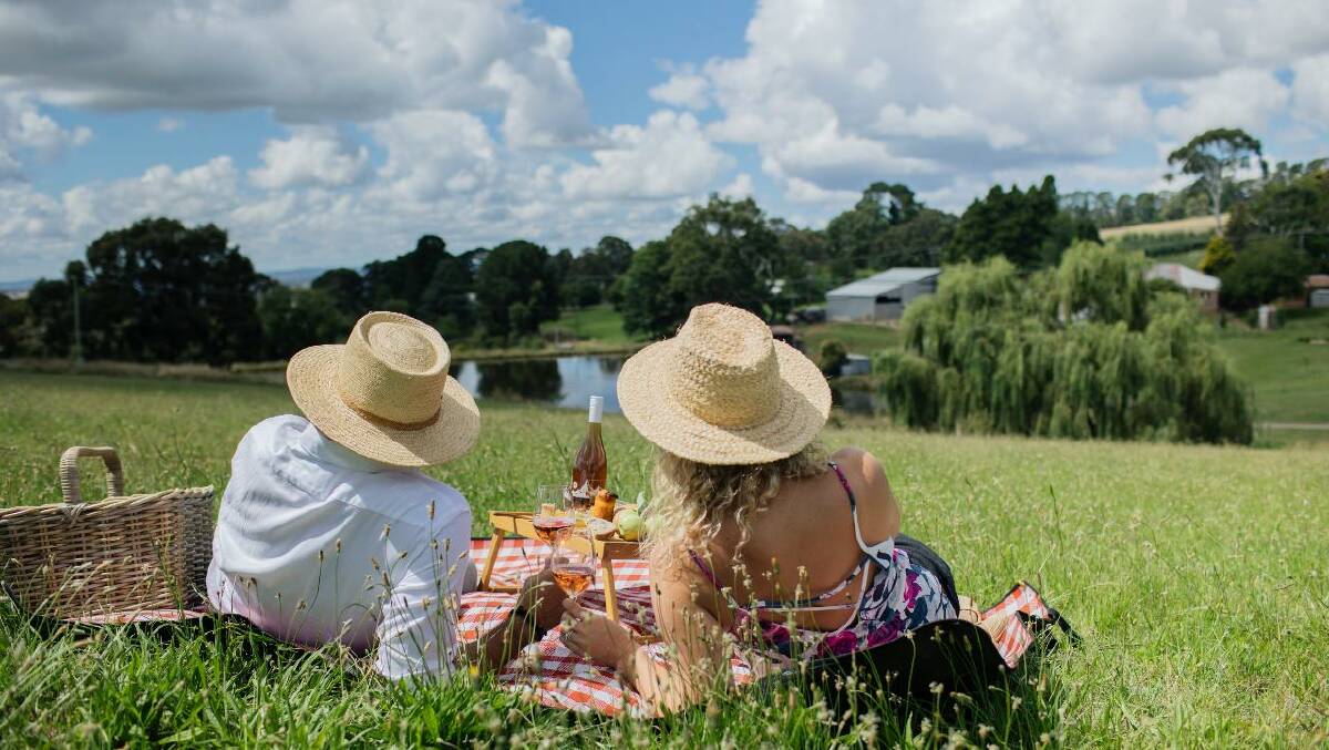 Enjoy a picnic among the vines at Printhie Wines Nashdale. Picture supplied.