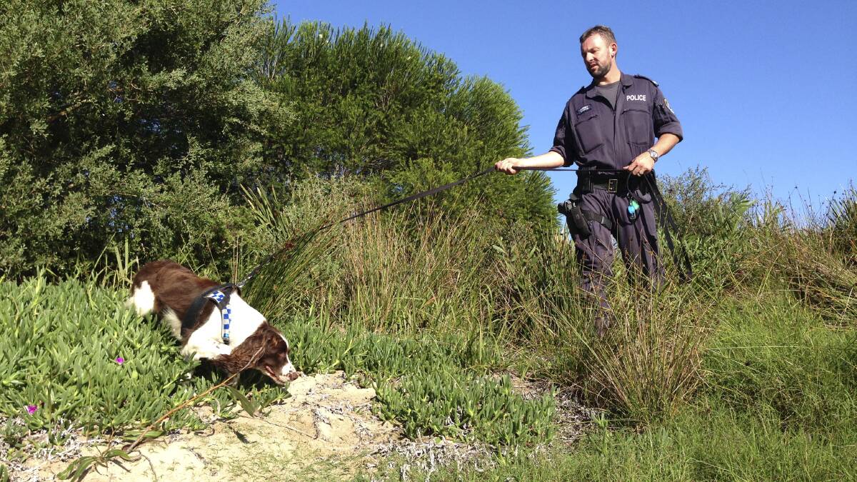 MYSTERY: Police searching for the remains of Ronald Penn on the Central Coast following a jailhouse confession this year about his murder. His remains have never been found and the Sydney Supreme Court heard the area where the body was buried in 1995 has changed significantly.