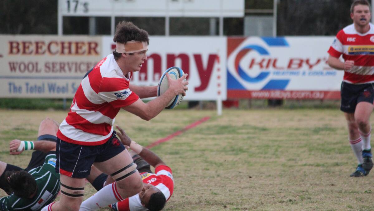 Tom Dewhurst and the Cowra Eagles will contest the top tier of Central West Rugby Union in 2018.