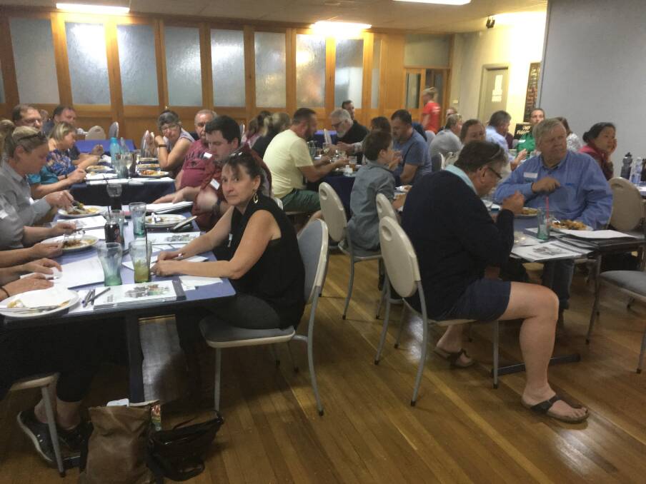 USEFUL: Forty business people from Gulgong participated in the Think Local, Act Global workshop.