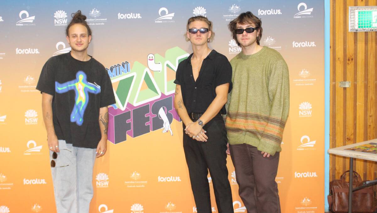 Max Jacobs, Ellis Hoare and Nico Scali from northern beaches band Loretta will be featuring in this Saturday's Mini-VANFEST line up.