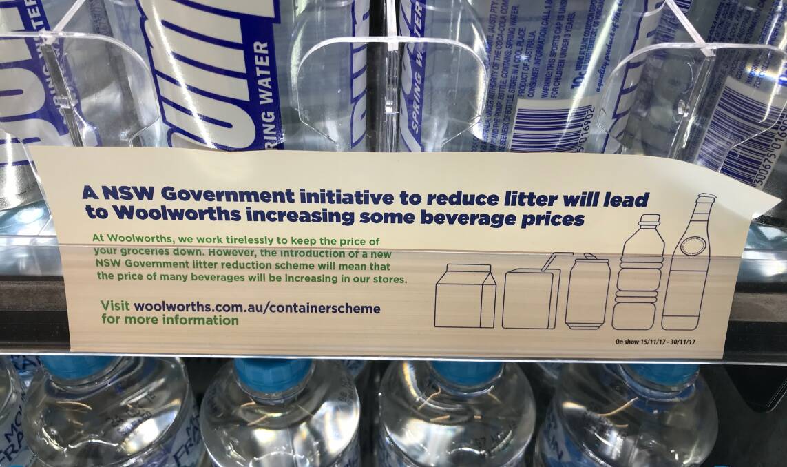Trouble brewing: Prices of drink containers are rising but Mudgee company Bevco is struggling because of the way the container deposit scheme has been implemented. Photo: AAP IMAGES