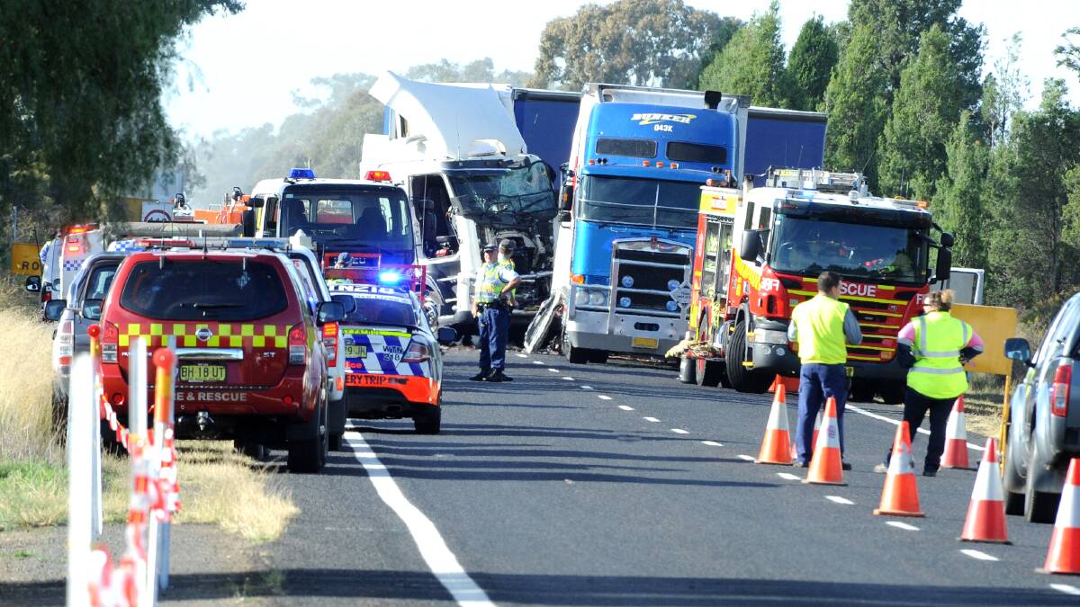 Action needed: The Transport Workers Union says a road safety watchdog would help reduce the number of accidents involving trucks after fatalities spiked in 2017. Photo: FILE