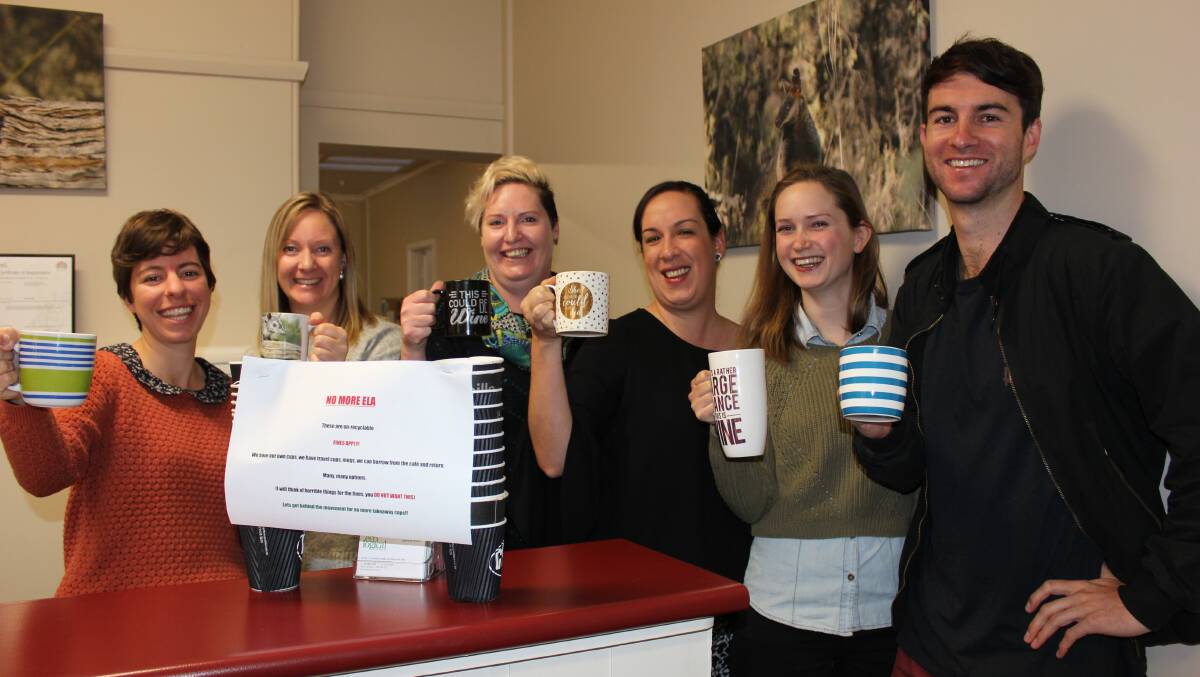 The Mudgee branch of Eco Logical Australia are taking a stand against disposable coffee cups..
