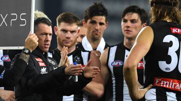 The transformation under new coach Craig McRae has been remarkable for Collingwood after a dismal year on and off the field in 2021. Picture: Getty Images