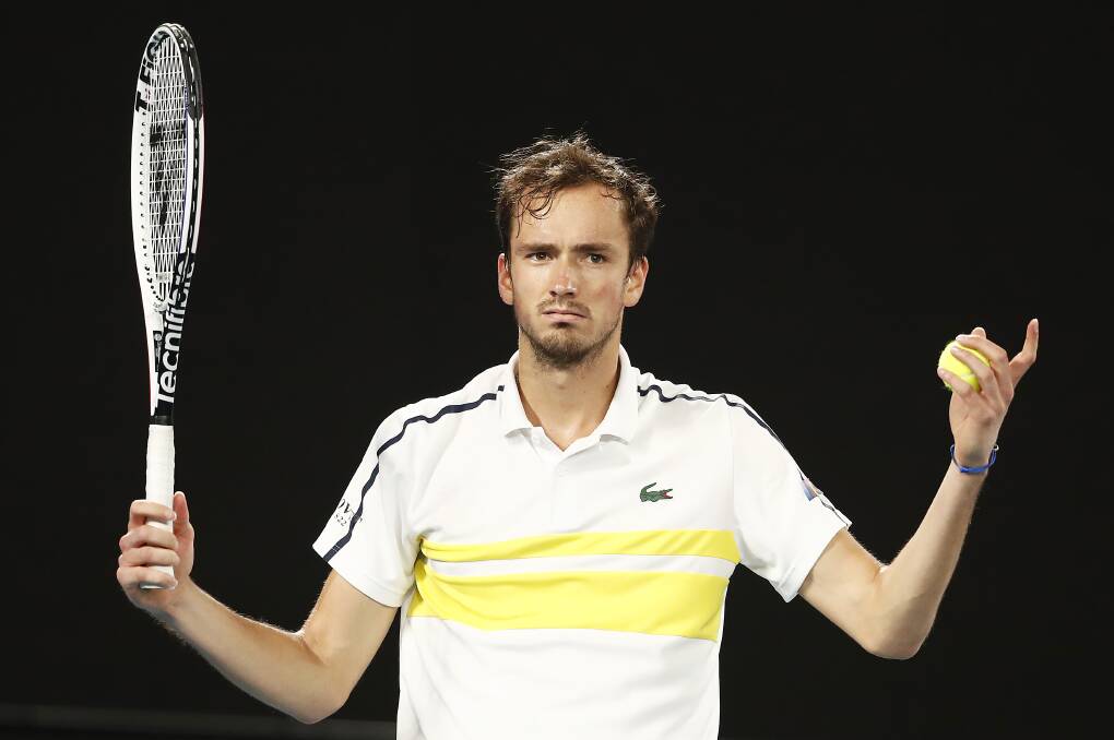 Daniil Medvedev is a young star on the rise. Photo: Daniel Pockett/Getty Images