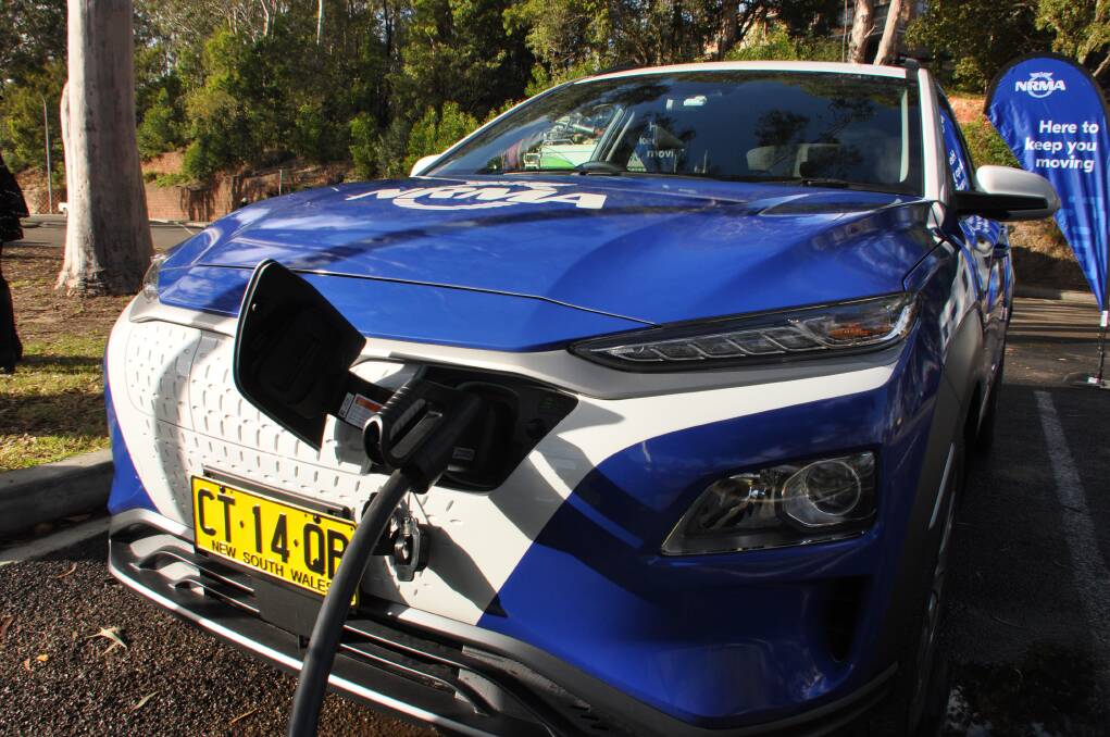 Transport for NSW said owners of all hydrogen, electric or hybrid vehicles manufactured or modified after January 1, 2019 would soon be sent a small identifying label for their front and rear number plates. NRMA installed an electric vehicle charging station in Batemans Bay in June 2019. 