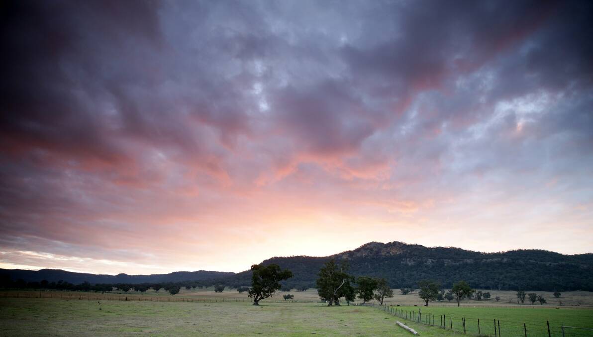 Pristine: Mt Penny in the Bylong Valley, which boasts some of the state's best agricultural land. KEPCO plans to build a new coal mine in the area. Picture: Ryan Osland