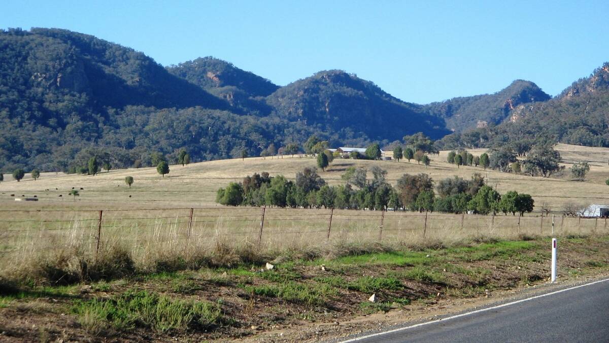 Future: The beautiful Bylong valley between Denman and Mudgee where a South Korean Government-backed company has proposed a controversial coal mine. 