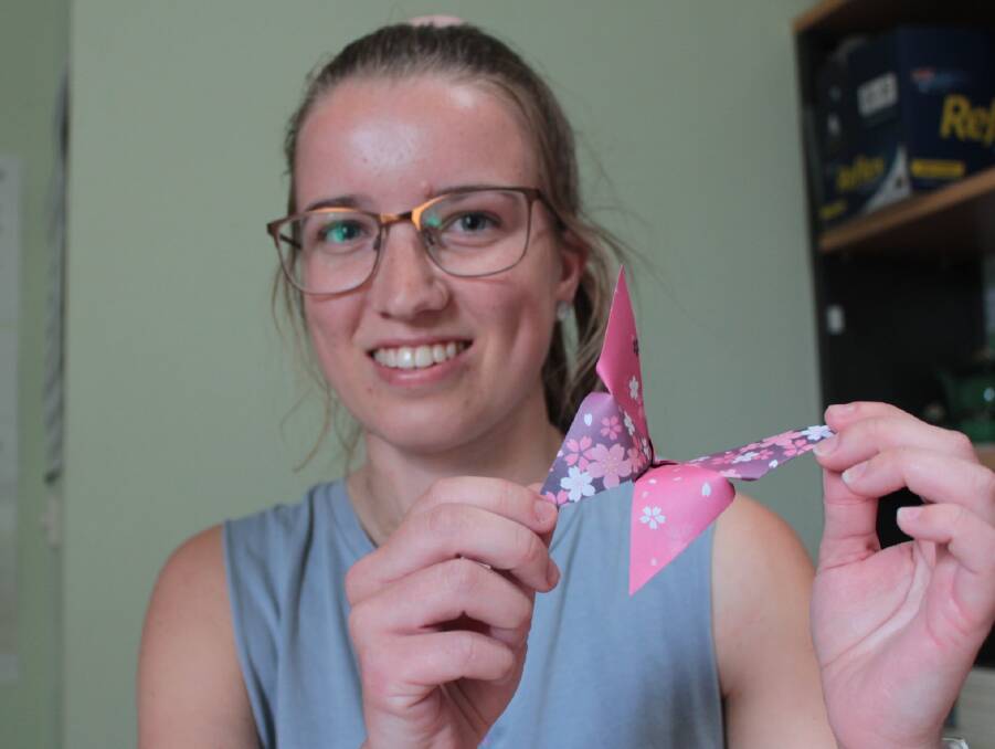 Resilience: Ashley Whittington, from Mudgee, has been named the Young Volunteer of the Year for her Butterflies for Mental Health campaign.