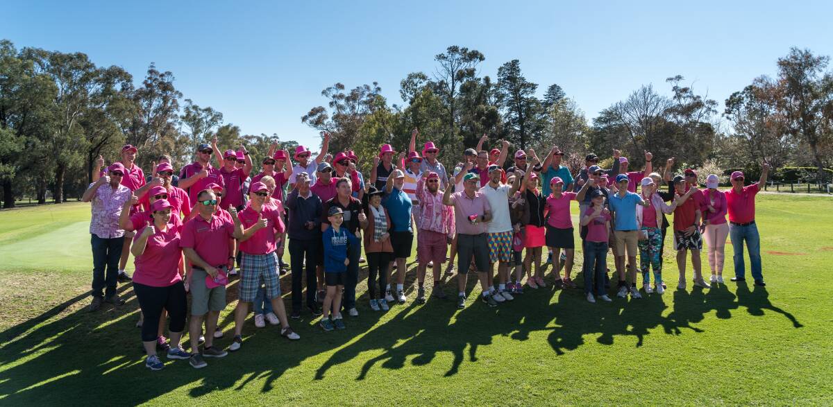 Turning pink with envy: Mudgee is setting the bar high when it comes to supporting the McGrath Foundation. Photo: McGrath Foundation