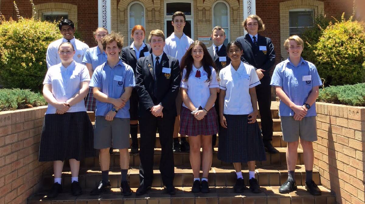 Science Extension students from across the Bathurst Diocese.
