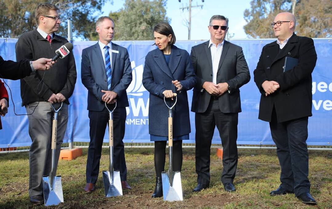 GROUNDWORK: Research by TAFE NSW predicts employment growth in construction across the Central West with a number of new and improved health care facilities, such as the Mudgee Hospital redevelopment. Photo: Simone Kurtz 