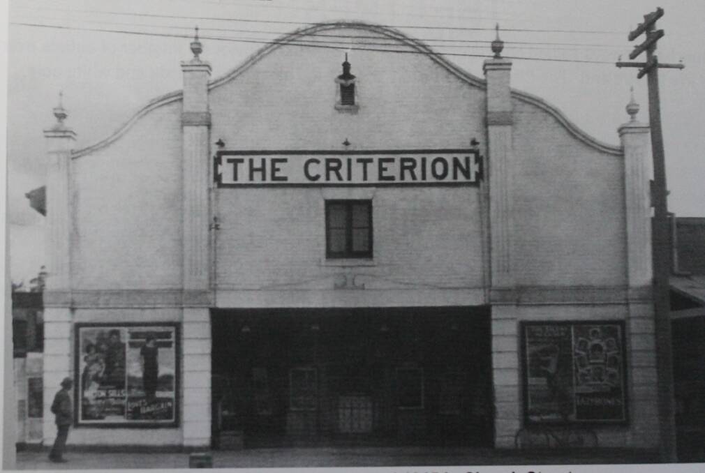 Even though it's the same building, the facade of Mudgee's former Criterion Theatre bears little resemblance to what you see at 74 Church Street today, photo courtesy of Mudgee Historical Society.