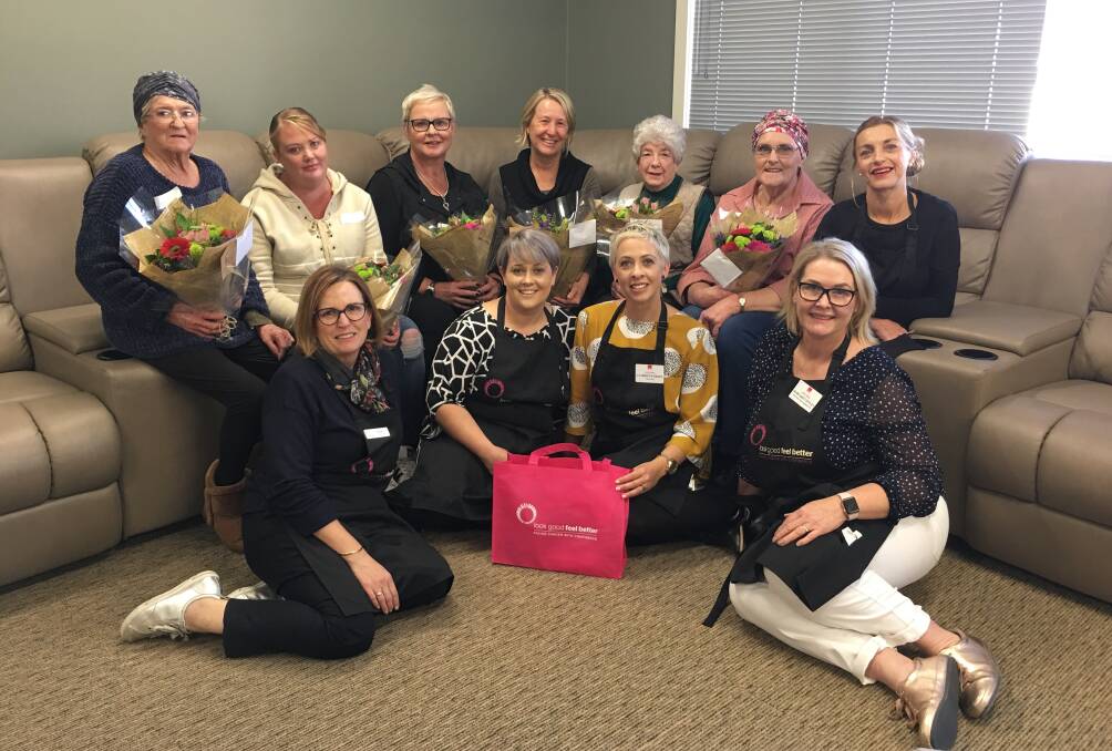 The first local Look Good Feel Better workshop held at their new venue the Mudgee Medical Centre.