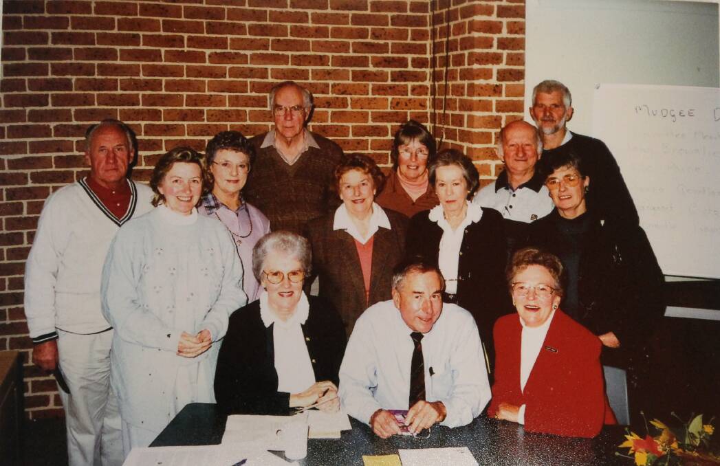 The local organisation's first committee.