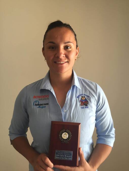 Mudgee's Lala LauTaimi was named Player of the Plate Final.