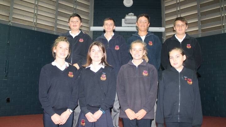 SRC members for Years 7-9.