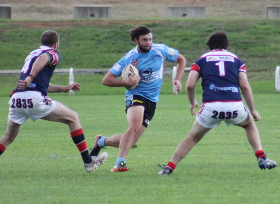 DOUBLE: Cal Ruming scored two tries for the Terriers in their win over Dunedoo. FILE PIC