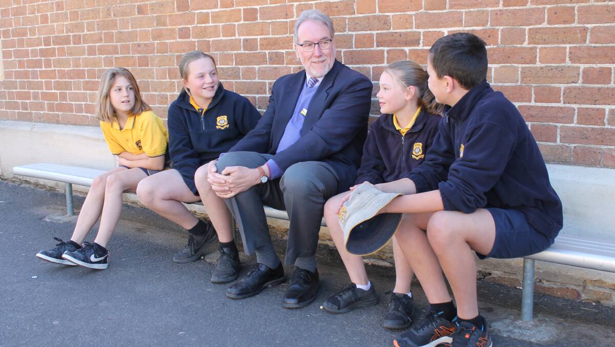 SCHOOL'S OUT: Alan Kerr has been principal of Mudgee Public School since 2014, his third and final stint, he also had the top job in Ilford, Rylstone and Kandos.